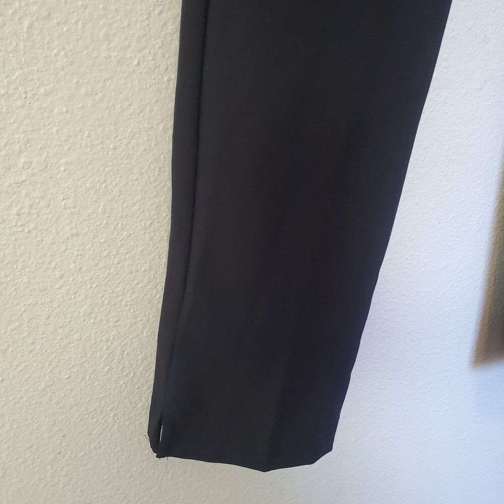 Adidas Golf Pants Flat Front Athletic Performance Womens Size 10 Dark Gray - Picture 4 of 16